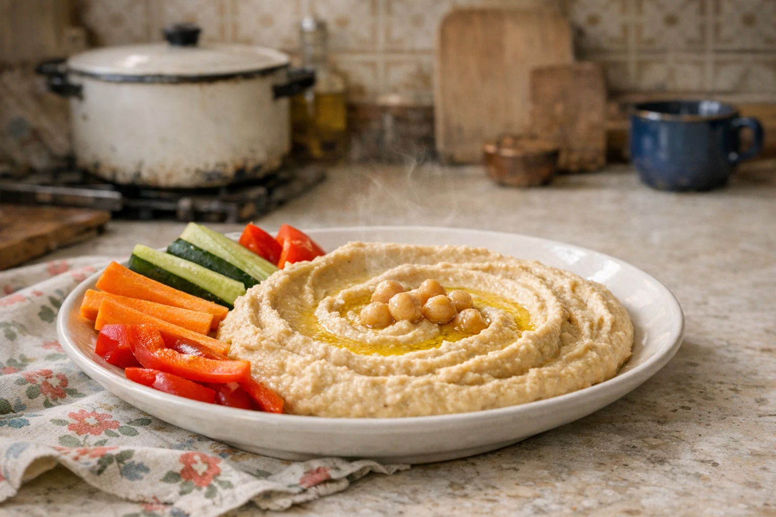 Hummus (cizrnová pomazánka)