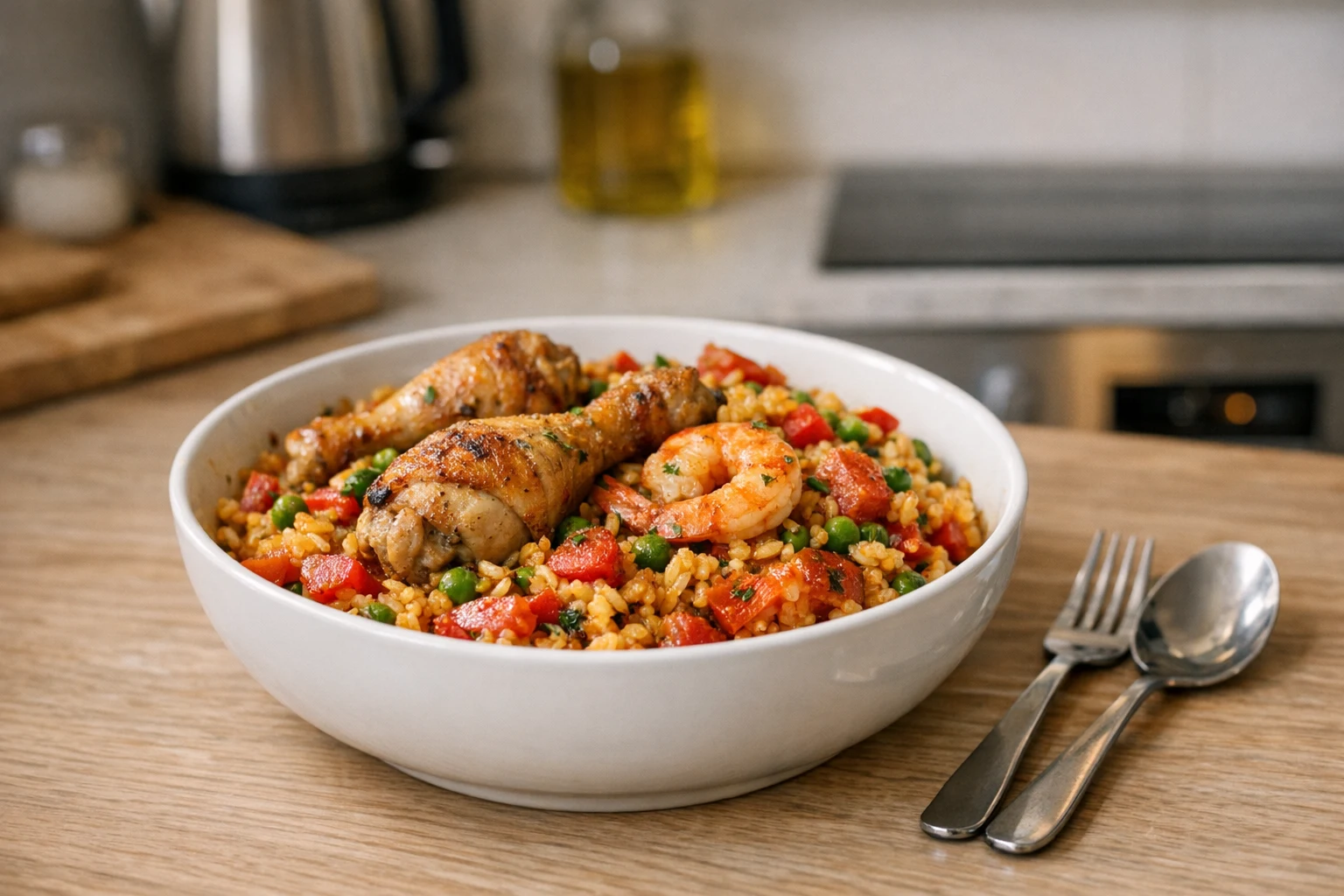 Domácí paella