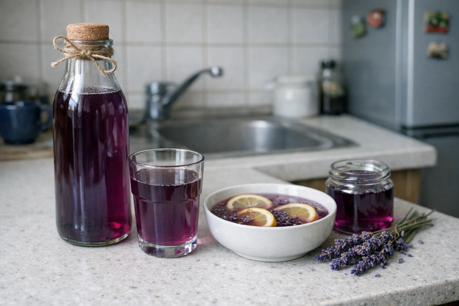 Levandulový sirup
