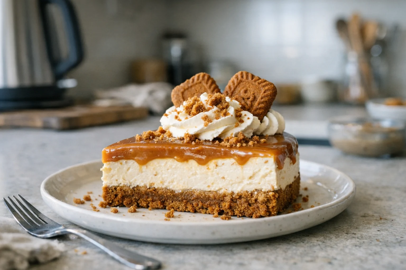 Nepečený cheesecake z Lotus sušenek