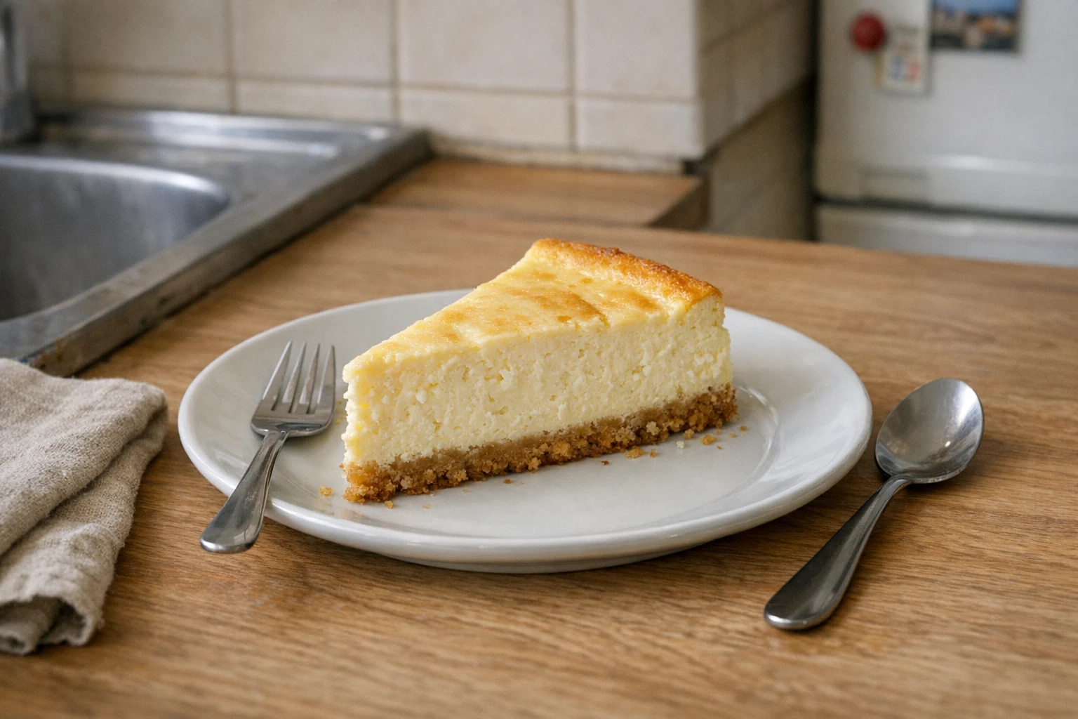 Citronový cheesecake