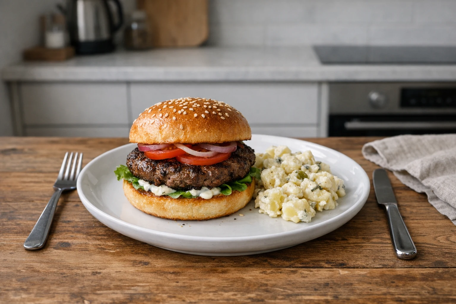Domácí burger