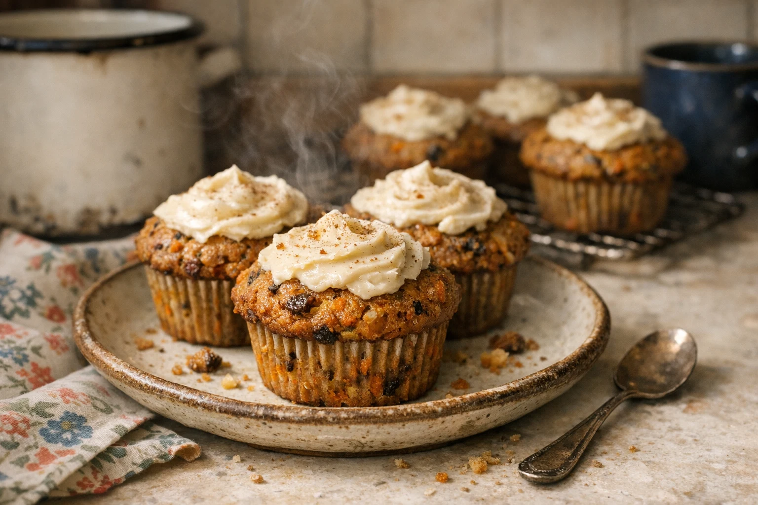 Mrkvové muffiny (zdravější verze)