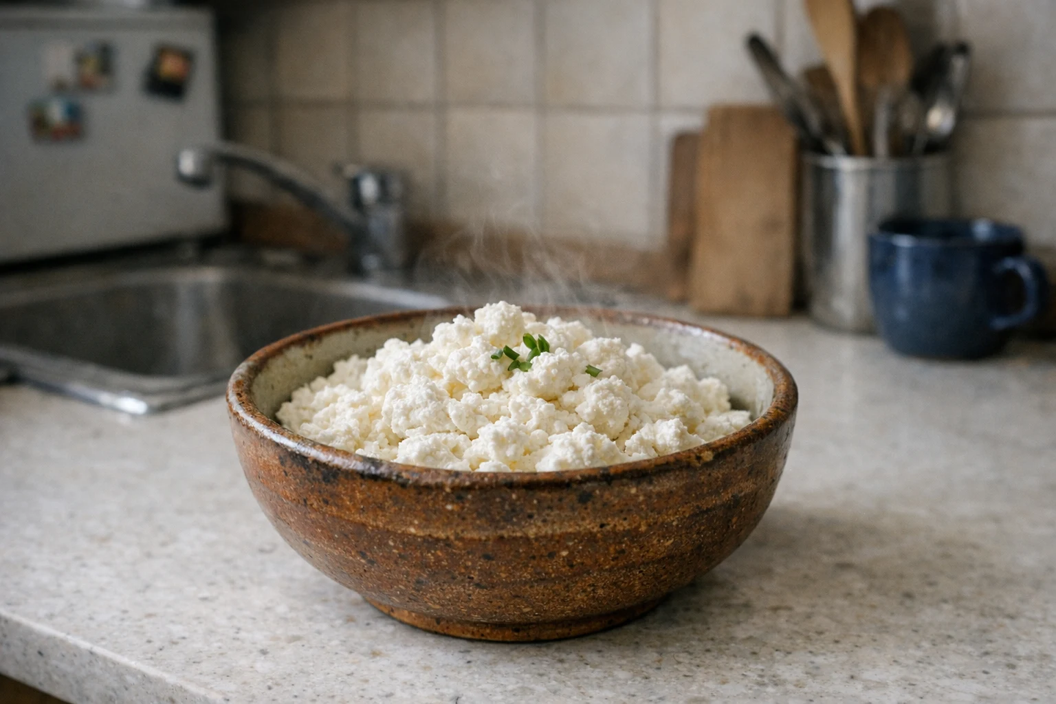 Domácí ricotta
