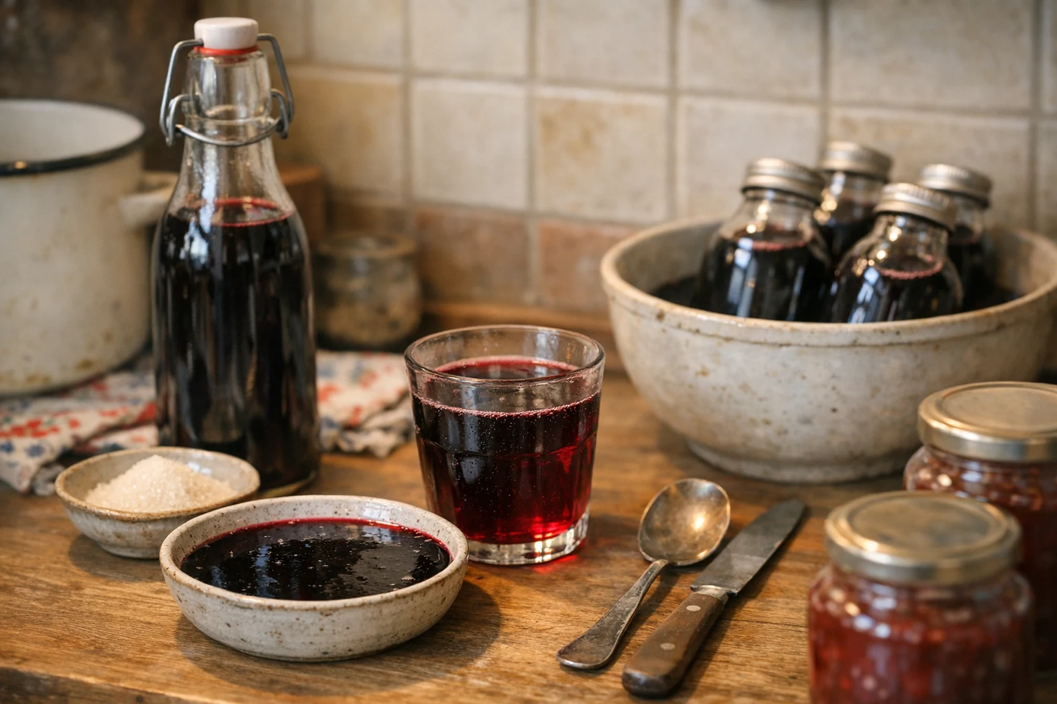 Sirup z černého rybízu