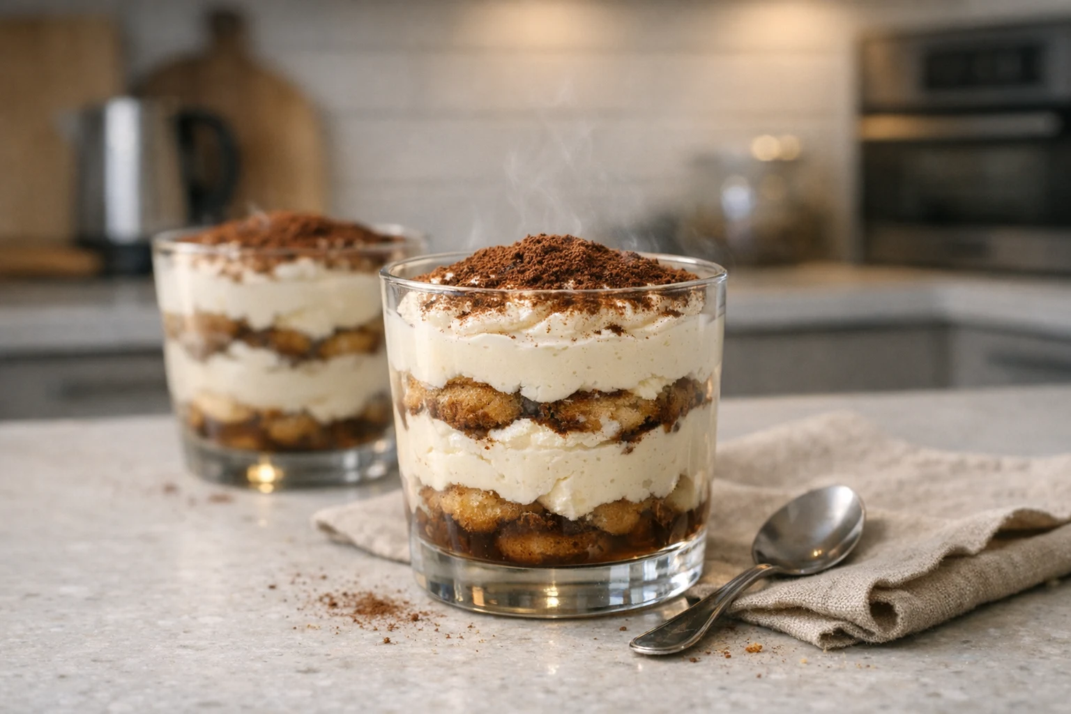 Tiramisu do skleničky