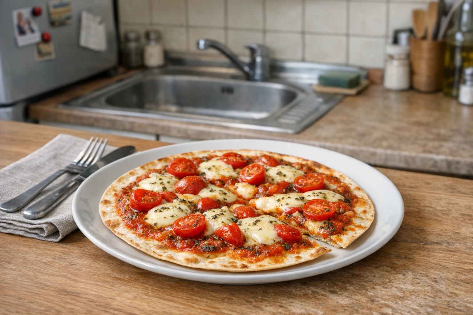 Tortillová pizza