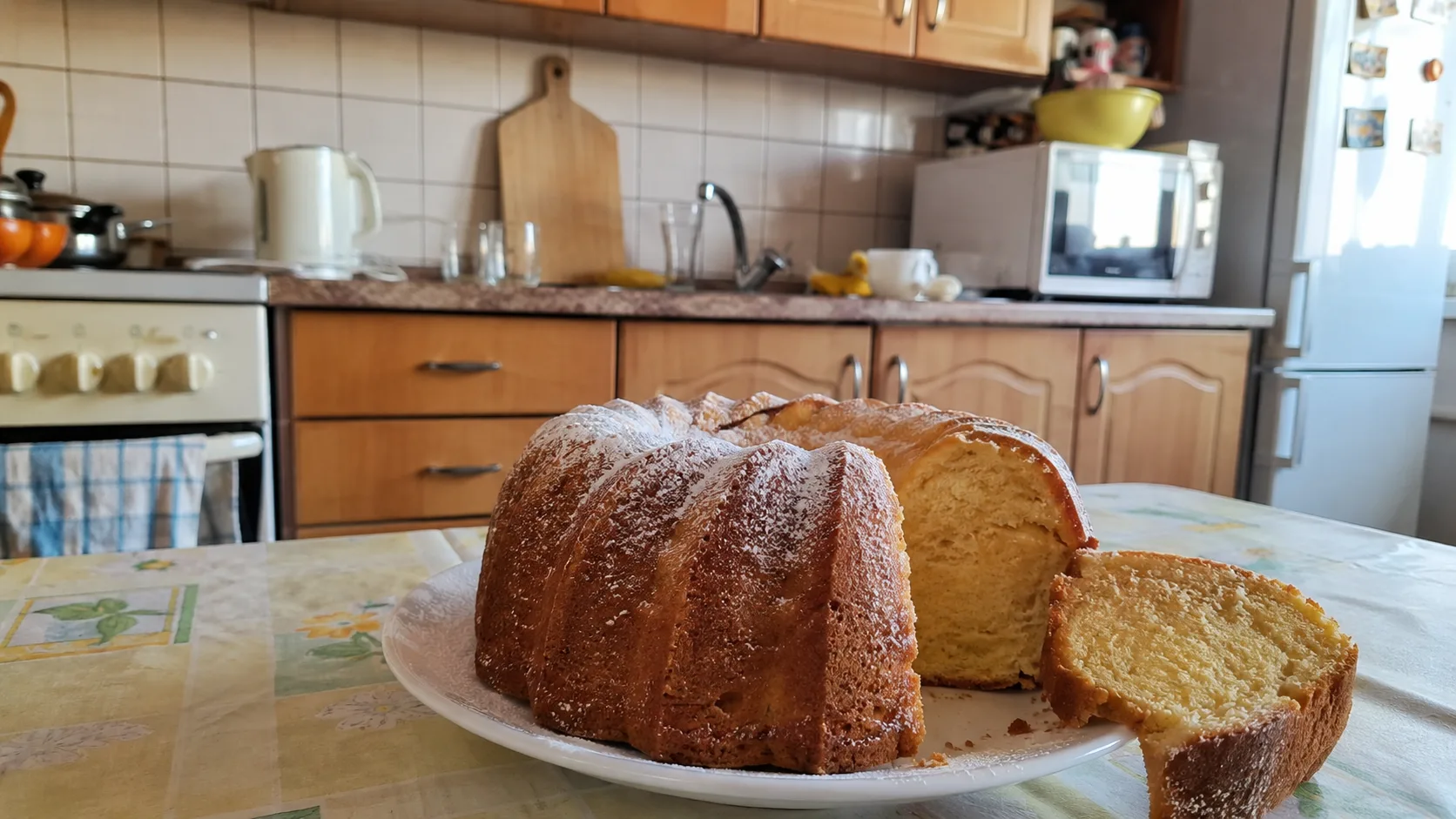 Bábovka s vaječným likérem