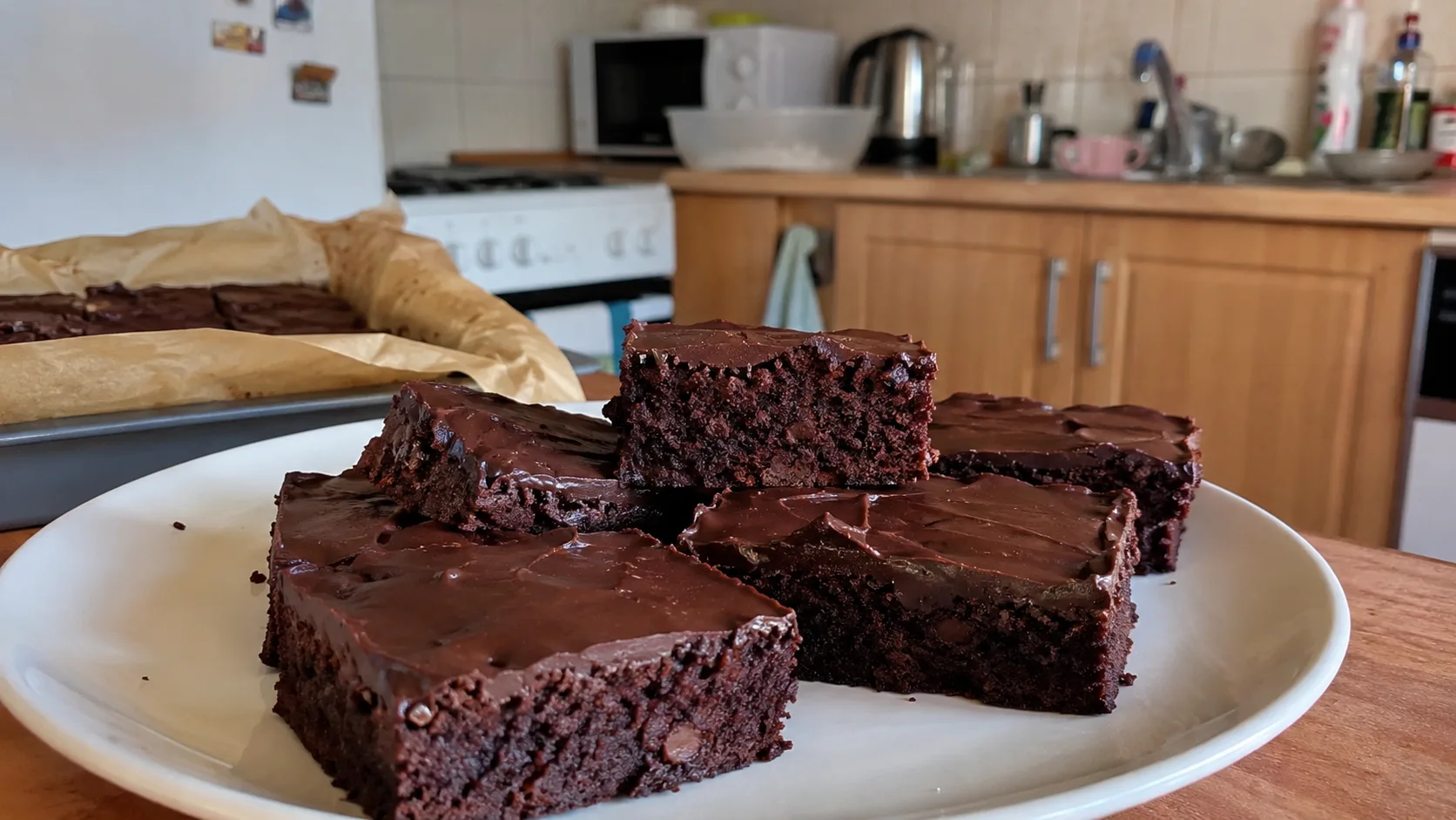 Brownies z červené řepy (veganské)